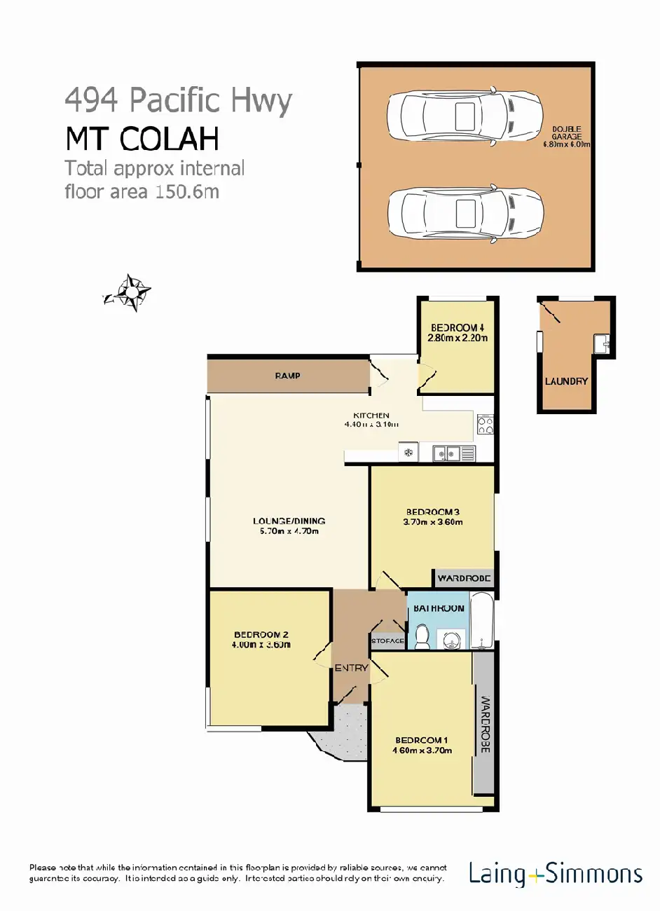 Floorplan of Homely house listing, 494 Pacific Highway, Mount Colah NSW 2079