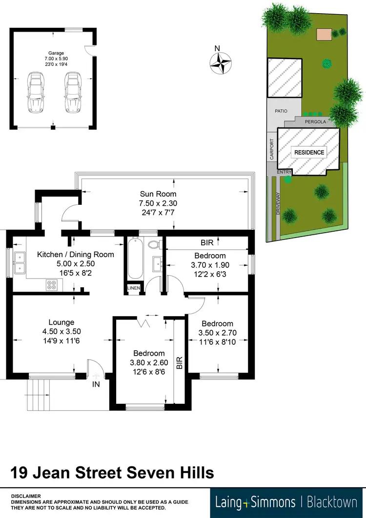 Floorplan of Homely house listing, 19 Jean Street, Seven Hills NSW 2147