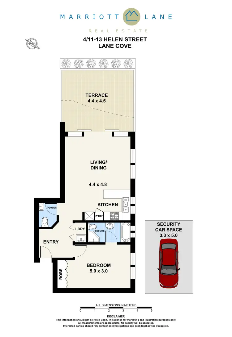 Floorplan of Homely unit listing, 4/11-13 Helen Street, Lane Cove NSW 2066