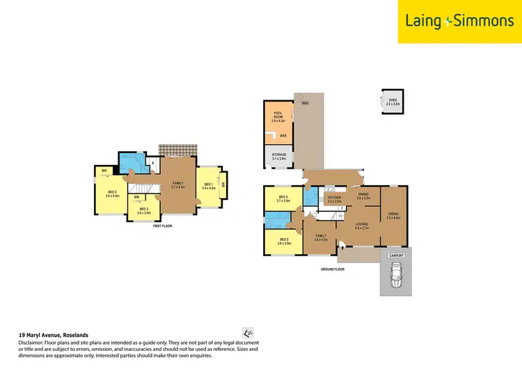 Floorplan of Homely house listing, 19 Maryl Ave, Roselands NSW 2196