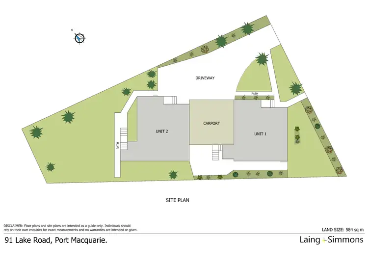 Floorplan of Homely unit listing, 2/91 Lake Road, Port Macquarie NSW 2444