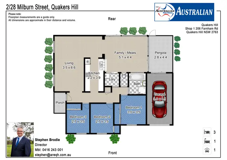 Floorplan of Homely house listing, 2/28 Milburn Street, Quakers Hill NSW 2763