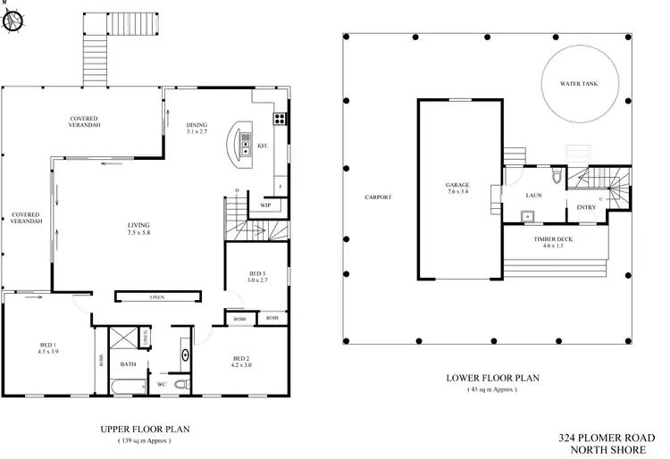 Floorplan of Homely house listing, 324 Plomer Road, Port Macquarie NSW 2444