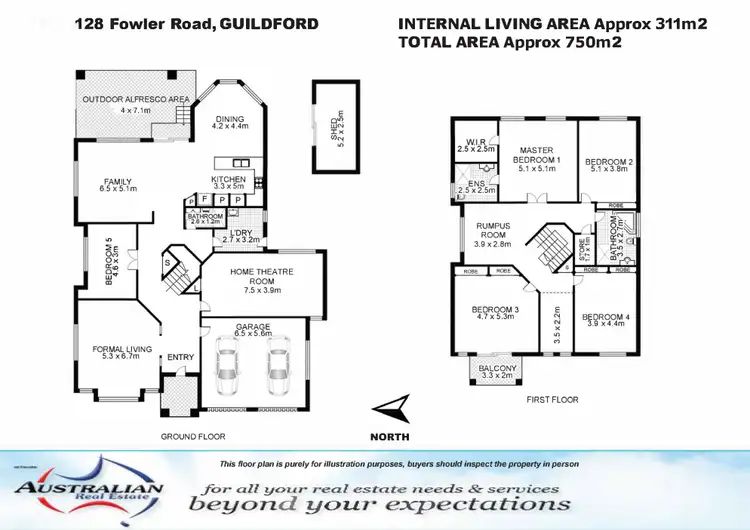 Floorplan of Homely house listing, 128 Fowler Rd, Guildford NSW 2161