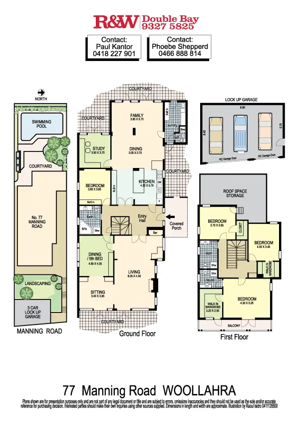 Floorplan of Homely house listing, 77 Manning Road, Woollahra NSW 2025