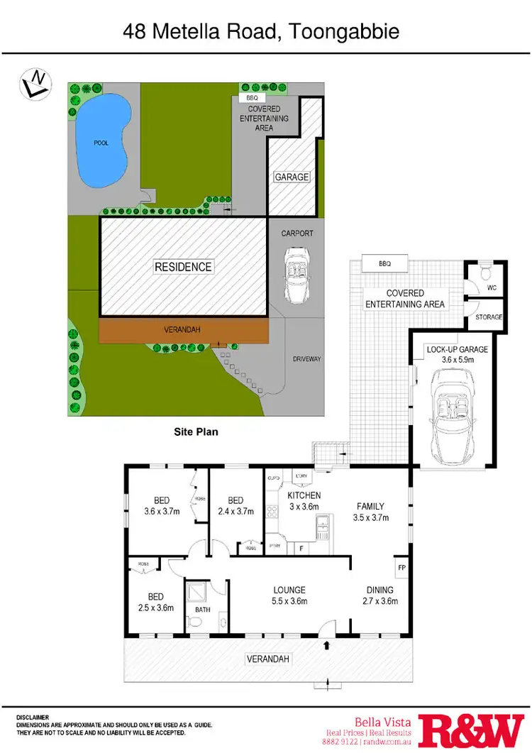 Floorplan of Homely house listing, 48 Metella Road, Toongabbie NSW 2146