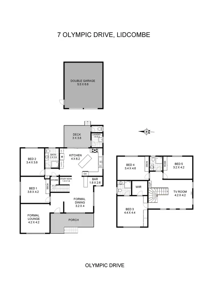 Floorplan of Homely house listing, 7 Olympic Drive, Lidcombe NSW 2141