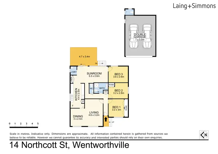 Floorplan of Homely house listing, 14 Northcott St, South Wentworthville NSW 2145