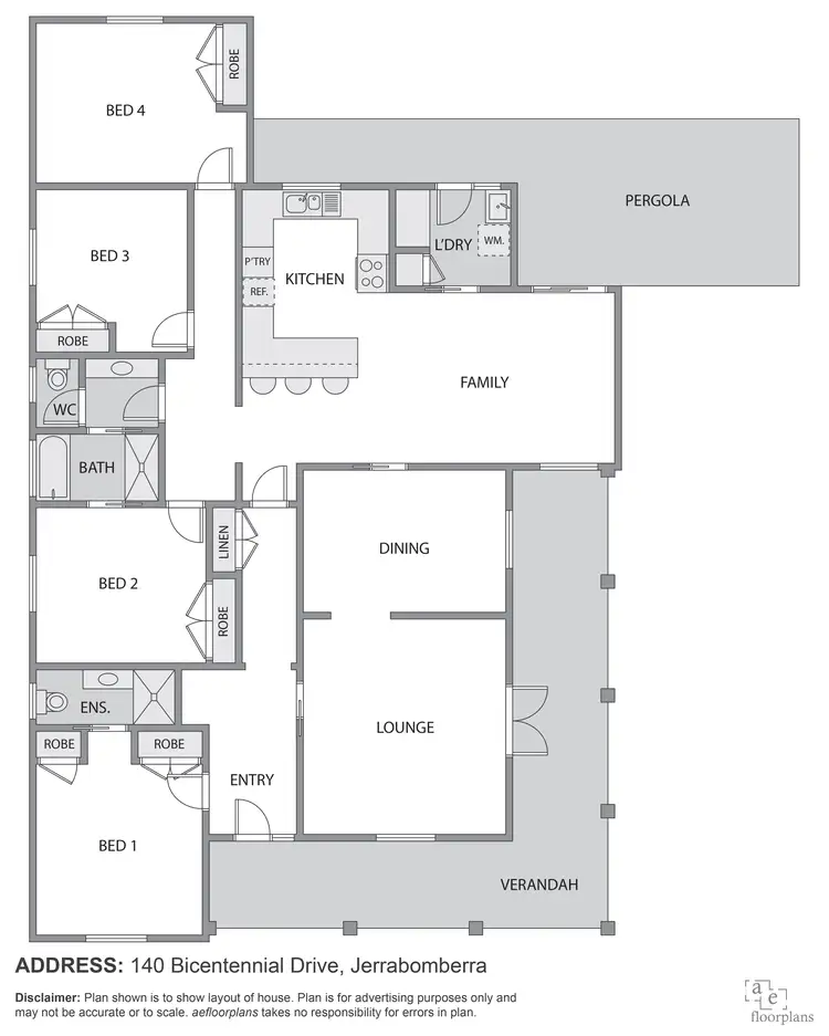 Floorplan of Homely house listing, 140 Bicentennial Drive, Jerrabomberra NSW 2619
