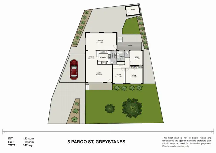 Floorplan of Homely house listing, 5 Paroo Street, Greystanes NSW 2145