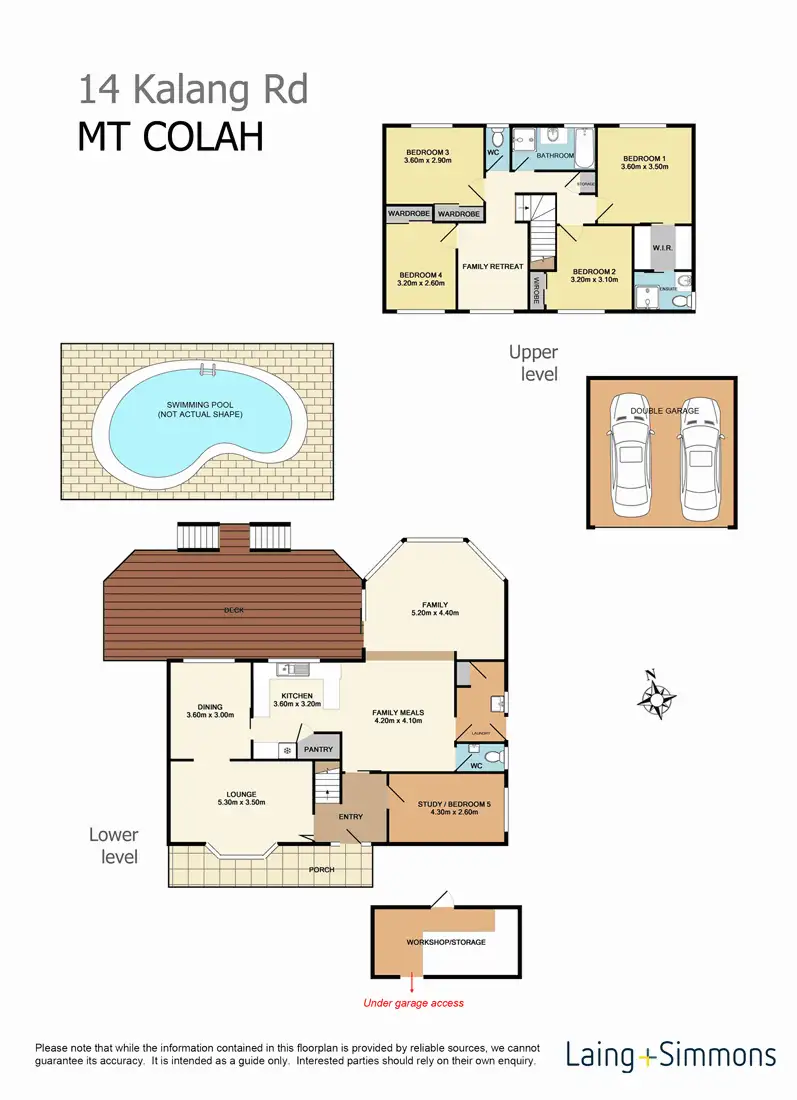 Floorplan of Homely house listing, 14 Kalang Road, Mount Colah NSW 2079