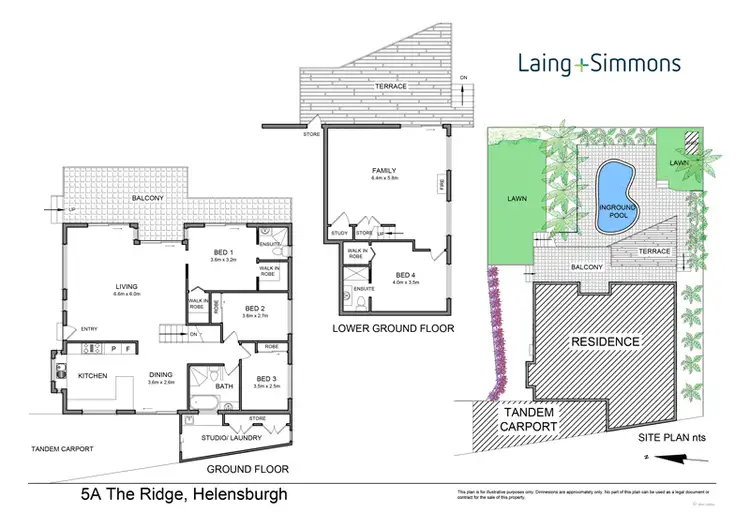 Floorplan of Homely house listing, 5A The Ridge, Helensburgh NSW 2508