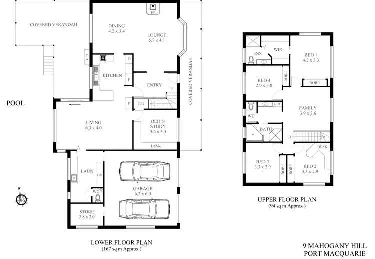Floorplan of Homely house listing, 9 Mahogany Hill, Port Macquarie NSW 2444