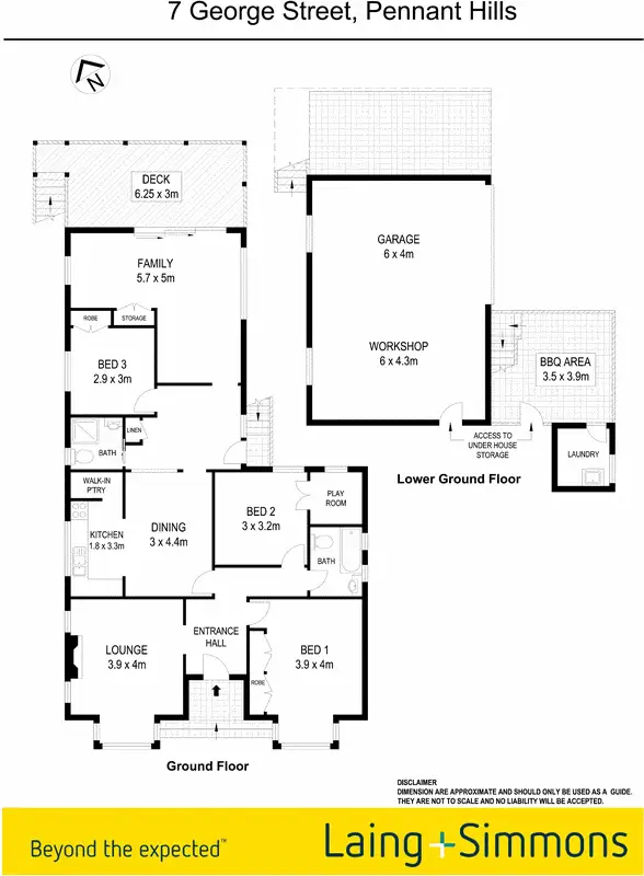 Floorplan of Homely house listing, 7 George Street, Pennant Hills NSW 2120