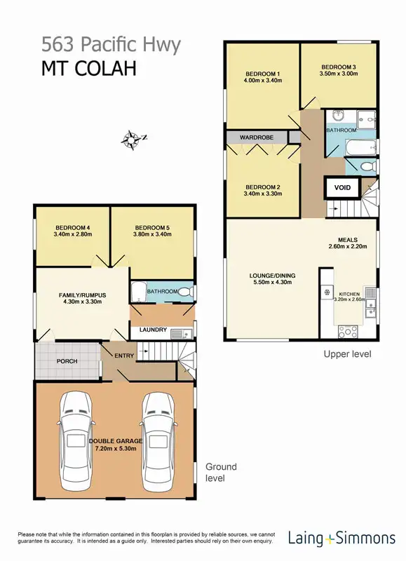 Floorplan of Homely house listing, 563 Pacific Highway, Mount Colah NSW 2079