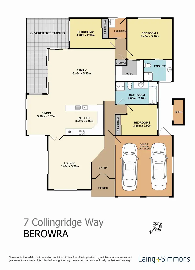 Floorplan of Homely house listing, 7 Collingridge Way, Berowra NSW 2081