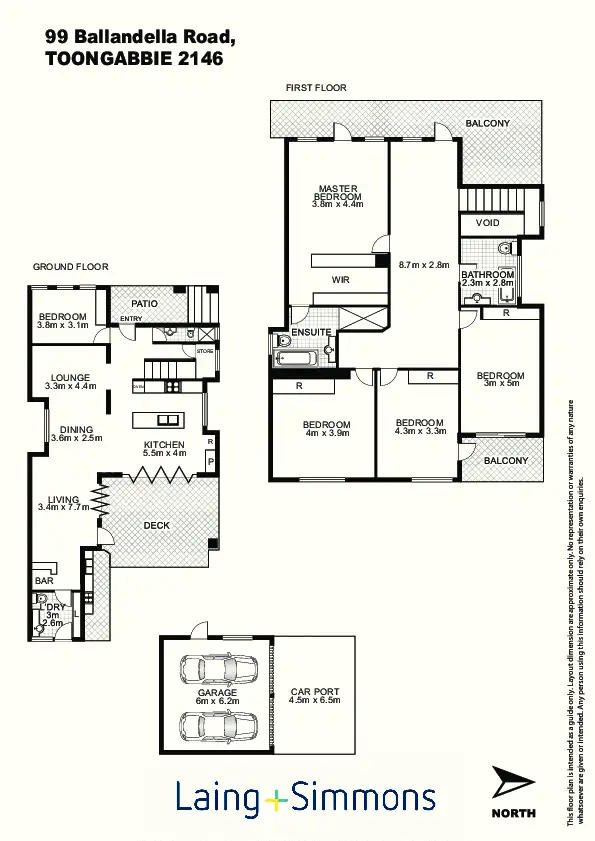 Floorplan of Homely house listing, 99 Ballandella Road, Pendle Hill NSW 2146