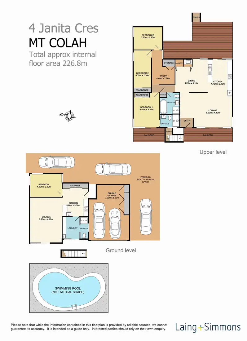 Floorplan of Homely house listing, 4 Janita Crescent, Mount Colah NSW 2079