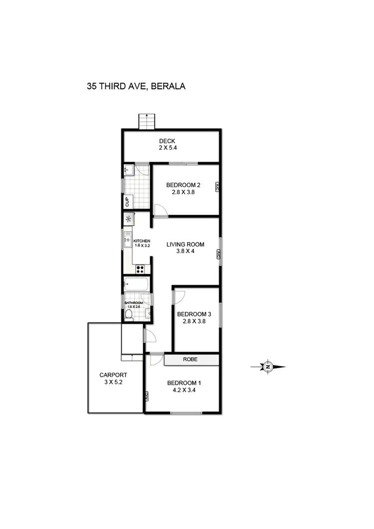 Floorplan of Homely house listing, 35 Third Avenue, Berala NSW 2141