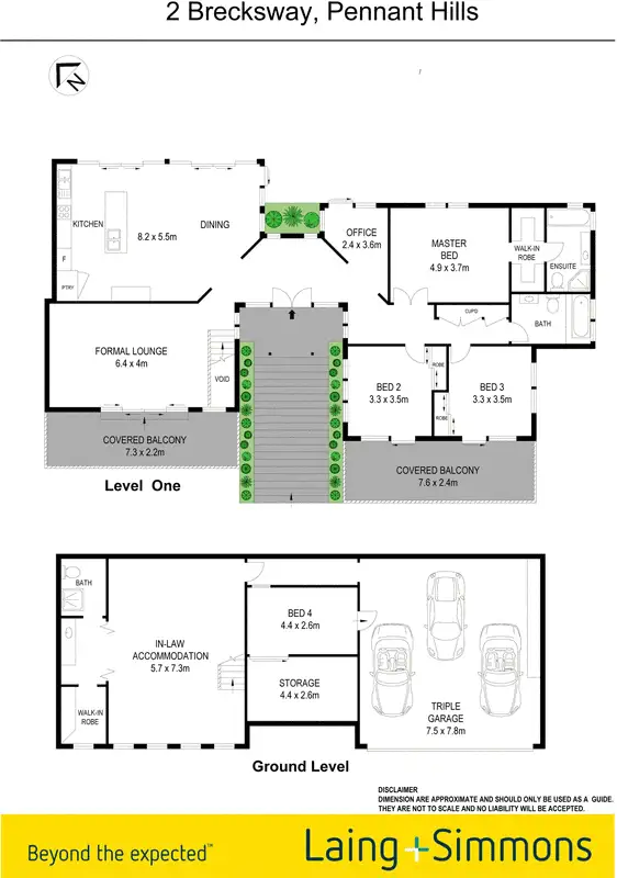 Floorplan of Homely house listing, 2 Brecks Way, Pennant Hills NSW 2120