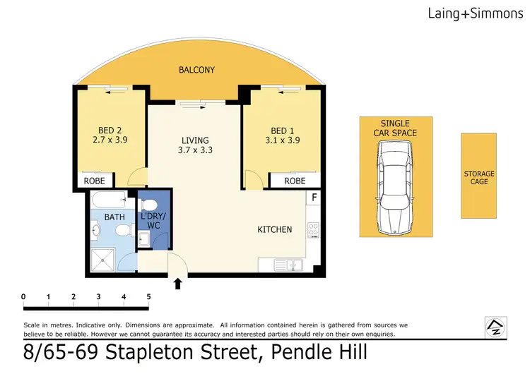 Floorplan of Homely unit listing, 8/65-69 Stapleton Street, Pendle Hill NSW 2145