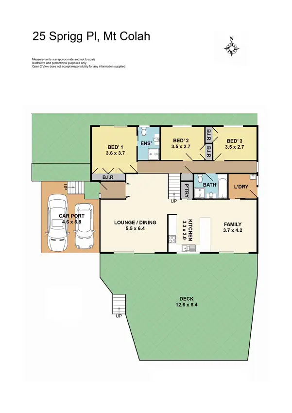 Floorplan of Homely house listing, 25 Sprigg Place, Mount Colah NSW 2079