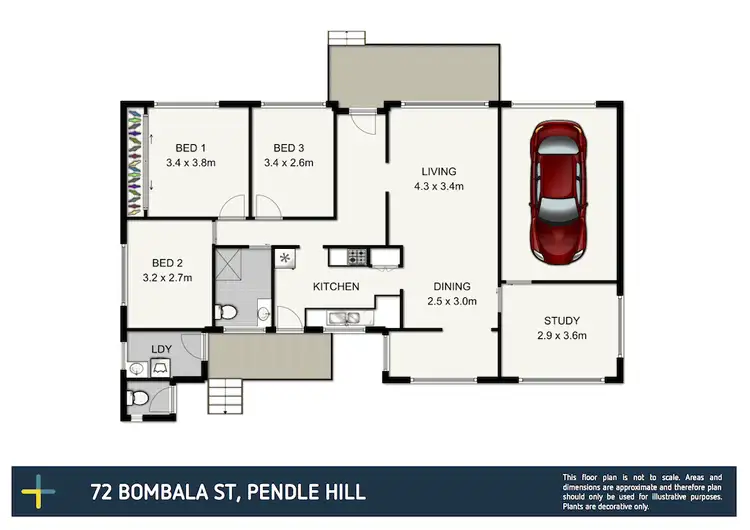 Floorplan of Homely house listing, 72 Bombala Street, Pendle Hill NSW 2145
