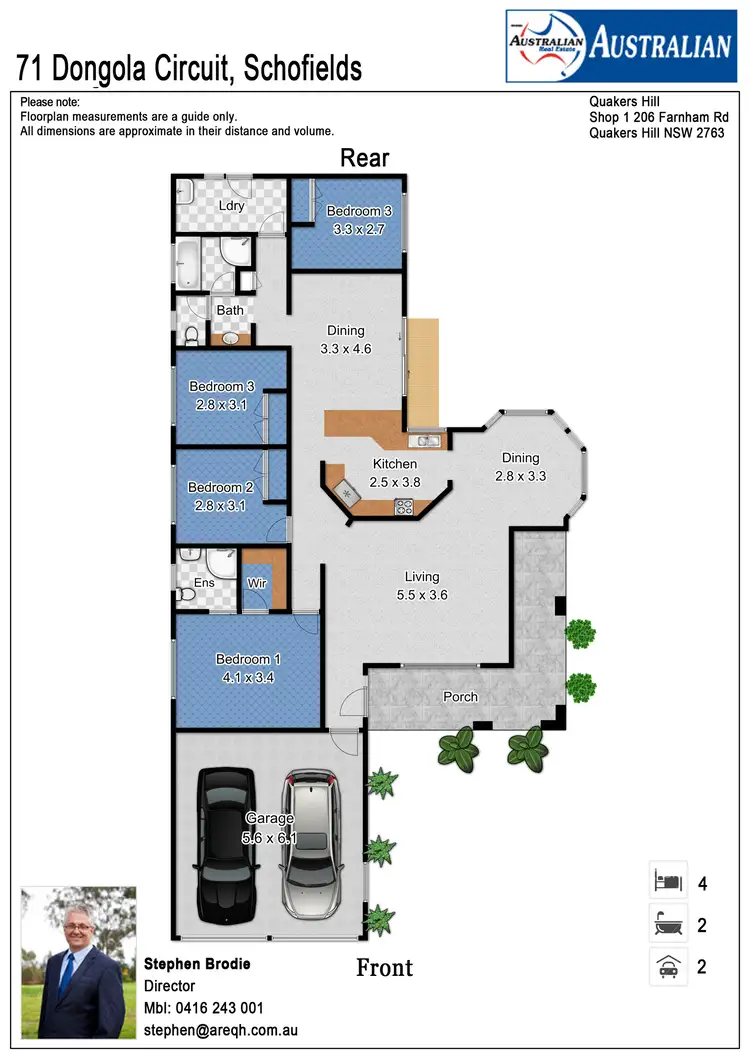 Floorplan of Homely house listing, 71 Dongola Circuit, Schofields NSW 2762