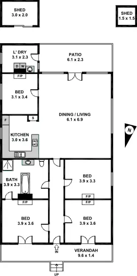 Floorplan of Homely house listing, 7 Dixon Street, Parramatta NSW 2150