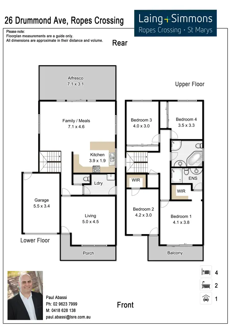 Floorplan of Homely house listing, 26 Drummond Avenue, Ropes Crossing NSW 2760