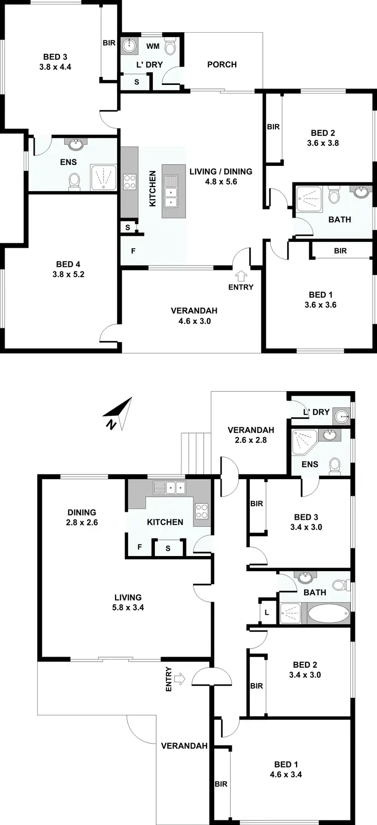 Floorplan of Homely house listing, 1 Gough Avenue, Chester Hill NSW 2162