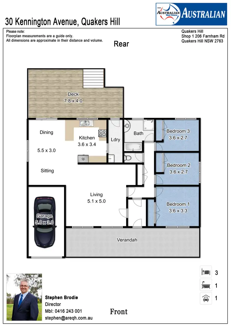 Floorplan of Homely house listing, 30 Kennington Avenue, Quakers Hill NSW 2763