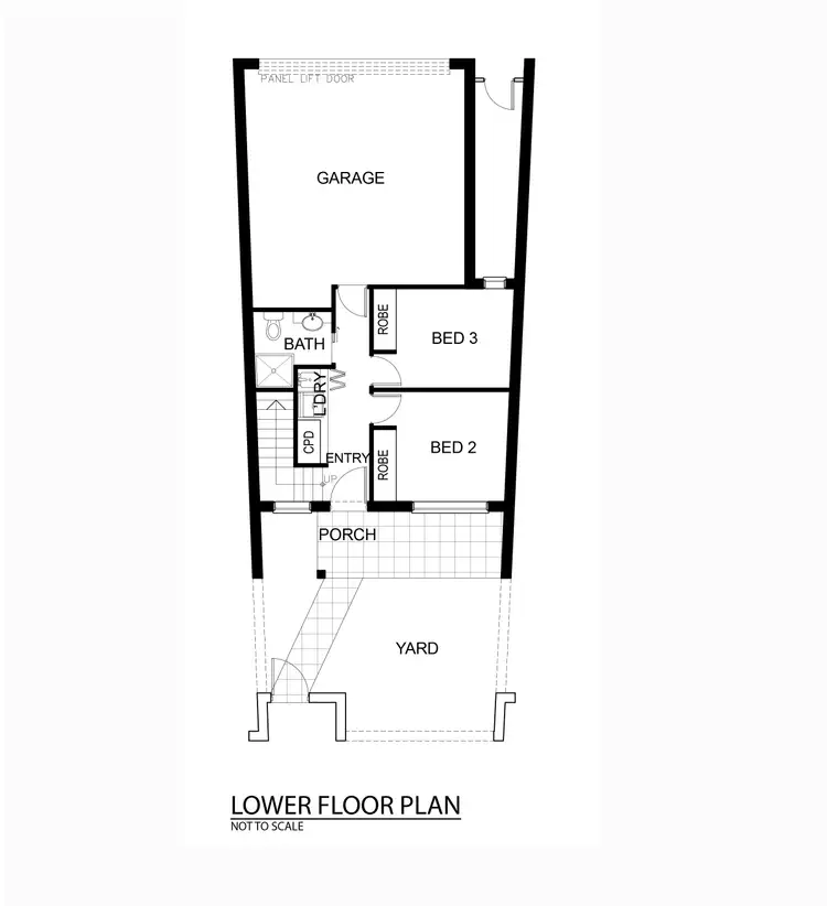 Floorplan of Homely villa listing, 110 Plimsoll Drive, Casey ACT 2913