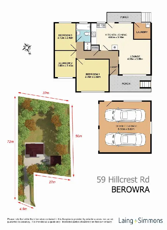 Floorplan of Homely house listing, 59 Hillcrest Road, Berowra NSW 2081