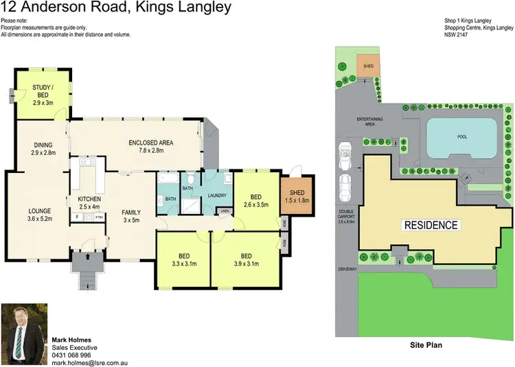 Floorplan of Homely house listing, 12 Anderson Rd, Kings Langley NSW 2147