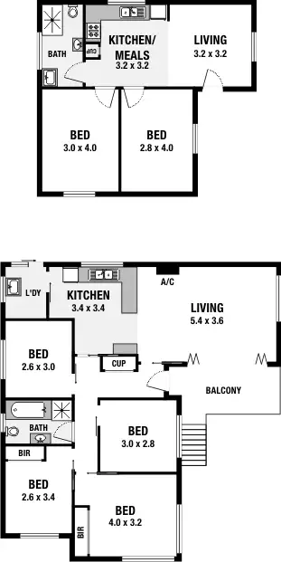 Floorplan of Homely house listing, 102 Jersey Road, South Wentworthville NSW 2145