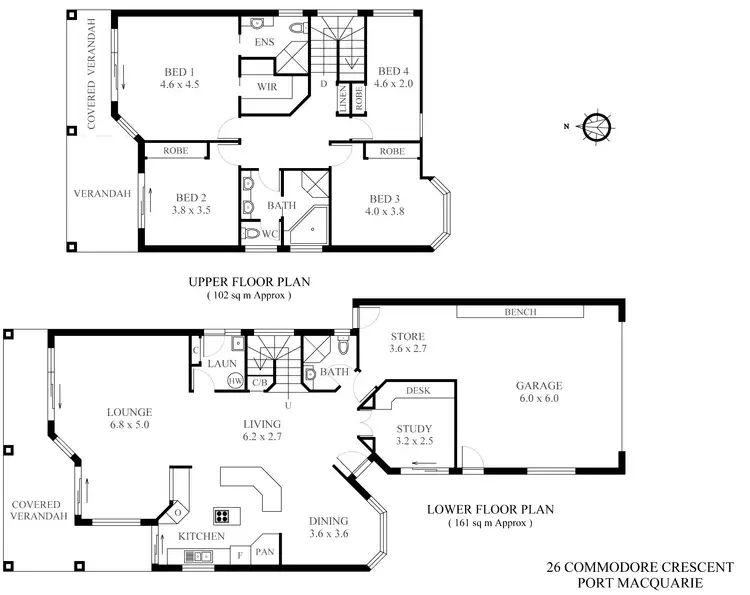 Floorplan of Homely house listing, 26 Commodore Crescent, Port Macquarie NSW 2444