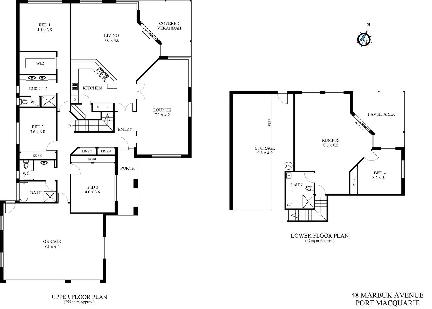 Floorplan of Homely house listing, 48 Marbuk Avenue, Port Macquarie NSW 2444