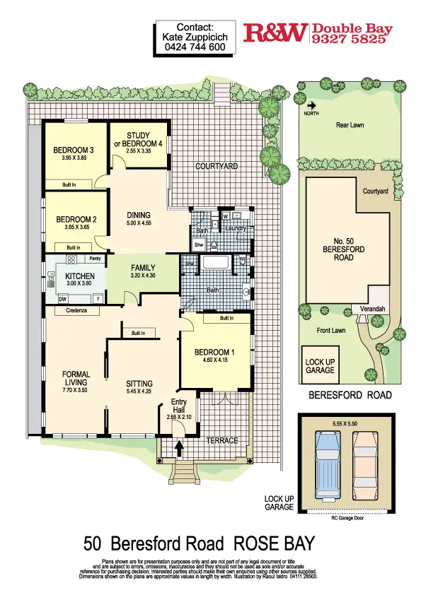 Floorplan of Homely house listing, 50 Beresford Road, Rose Bay NSW 2029