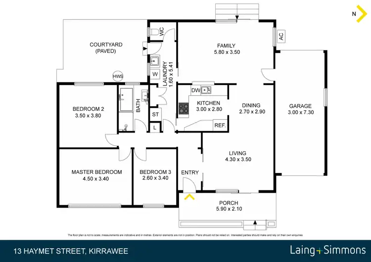 Floorplan of Homely house listing, 13 Haymet Street, Kirrawee NSW 2232