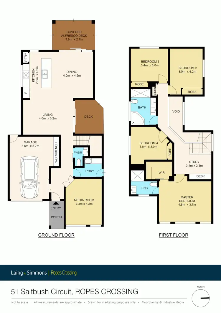 Floorplan of Homely house listing, 51 Saltbush Circuit, Ropes Crossing NSW 2760