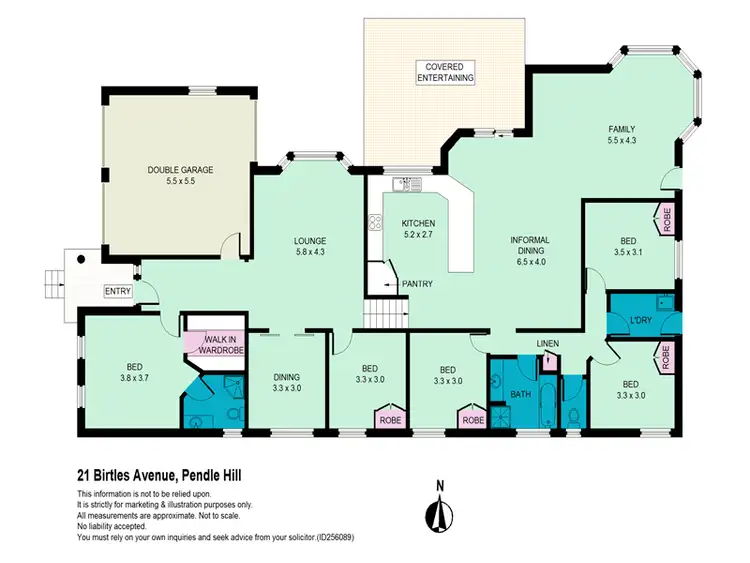 Floorplan of Homely house listing, 21 Birtles Avenue, Pendle Hill NSW 2145