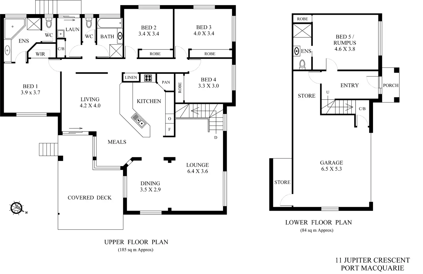Floorplan of Homely house listing, 11 Jupiter Crescent, Port Macquarie NSW 2444