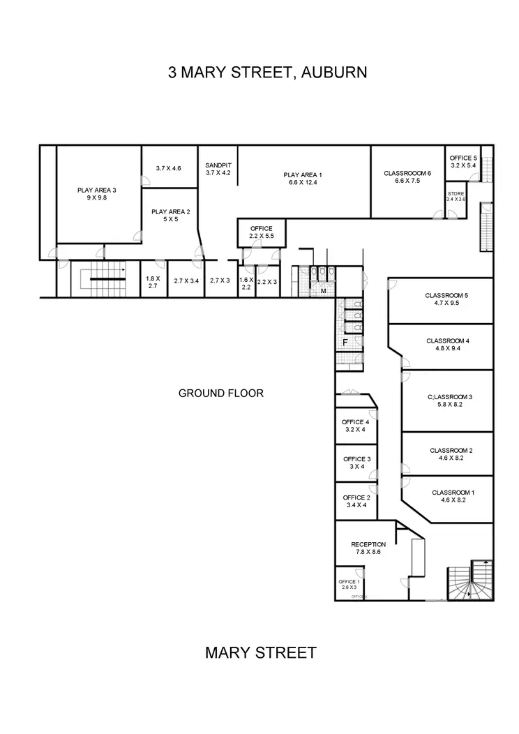 Floorplan of Homely house listing, 3 Mary Street, Auburn NSW 2144