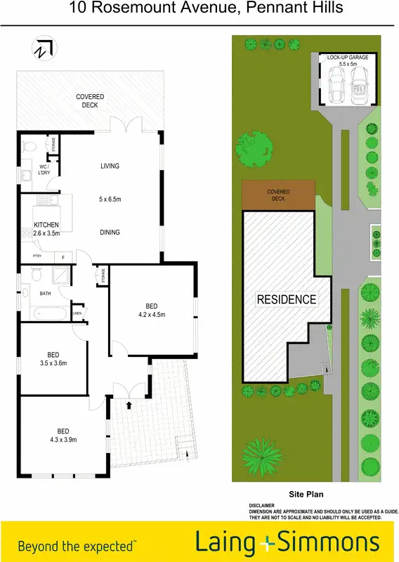 Floorplan of Homely house listing, 10 Rosemount Avenue, Pennant Hills NSW 2120