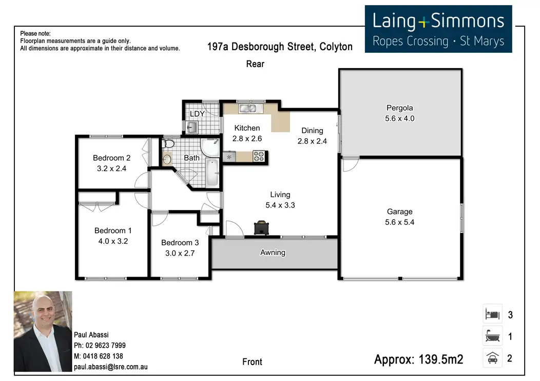 Floorplan of Homely house listing, 197a Desborough Road, Colyton NSW 2760