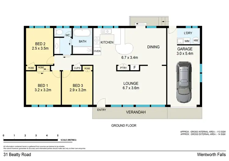 Floorplan of Homely house listing, 31 Beatty Road, Wentworth Falls NSW 2782