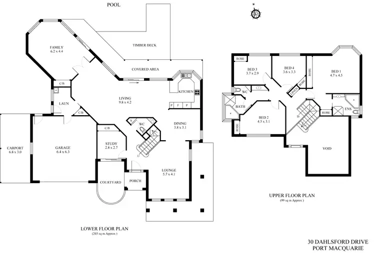 Floorplan of Homely house listing, 30 Dahlsford Drive, Port Macquarie NSW 2444