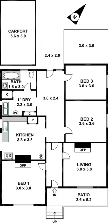 Floorplan of Homely house listing, 48 Belmore Street, North Parramatta NSW 2151