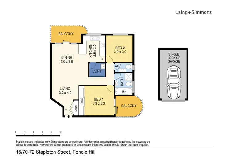 Floorplan of Homely unit listing, 15/70-72 Stapleton Street, Pendle Hill NSW 2145
